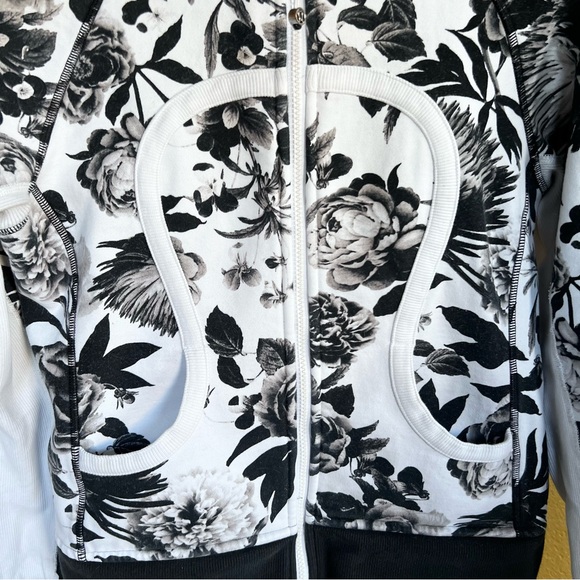 Lululemon Scuba Hoodie Brisk Bloom Full Zip - Picture 3 of 13